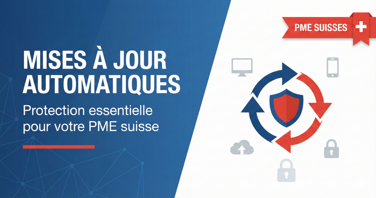 Pourquoi les PME suisses doivent activer les mises à jour automatiques